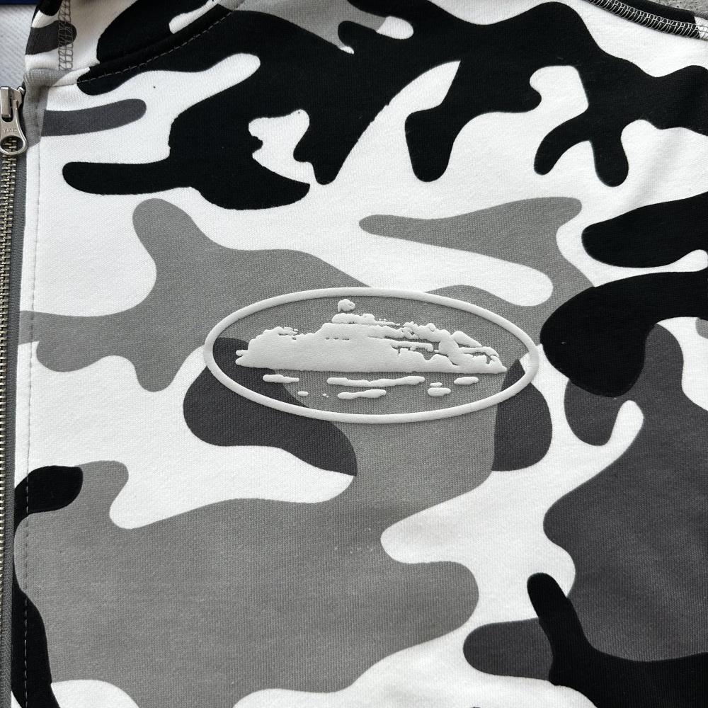 ISLAND PUFF PRINT ZIP SET-ARCTIC CAMO