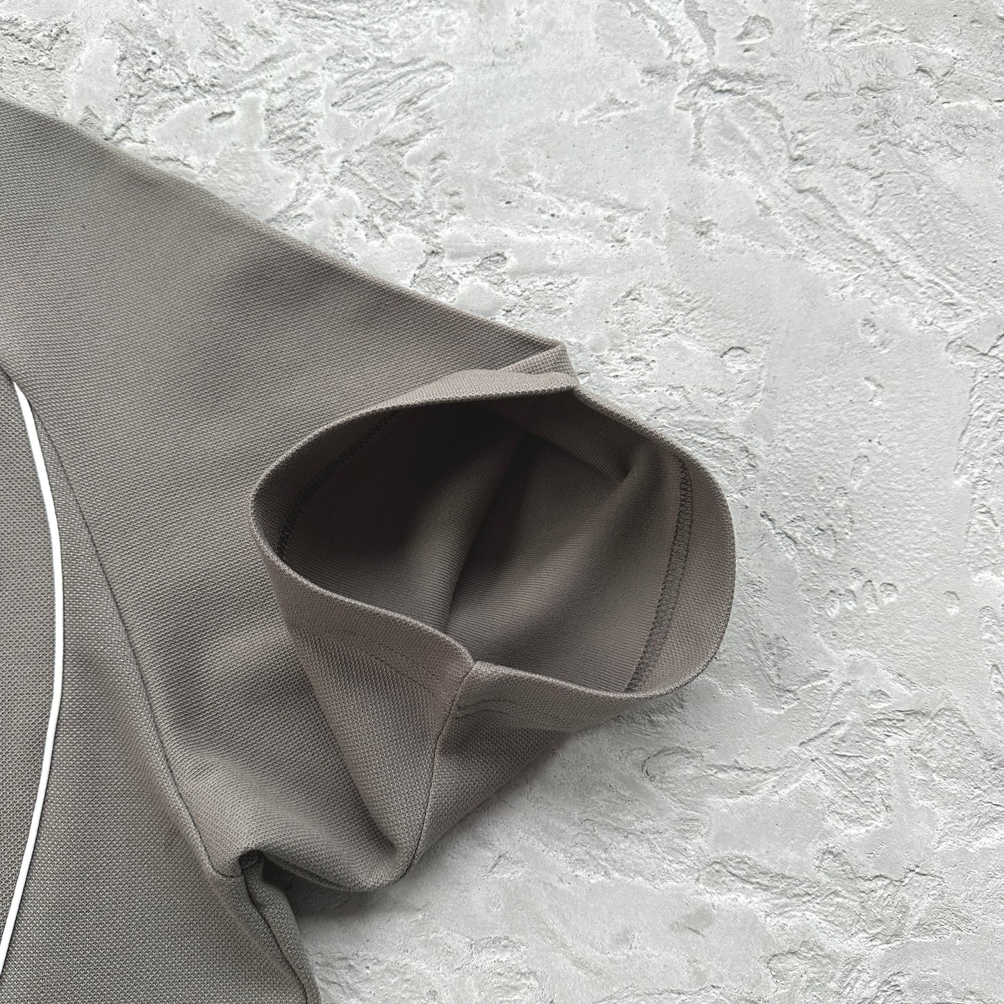 island pique polo set -grey