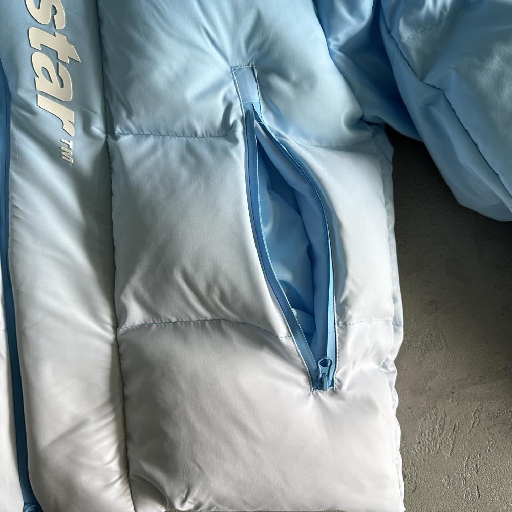 Decoded 2.0 Hooded Puffer Cashmere Blue Gradient Jacket