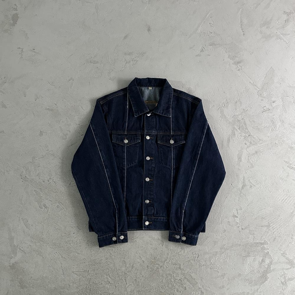 c-star denim jacket-dark wash