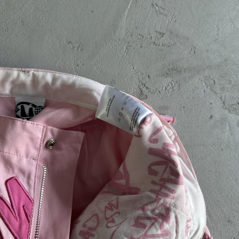 MT detachable cargo pants-pink