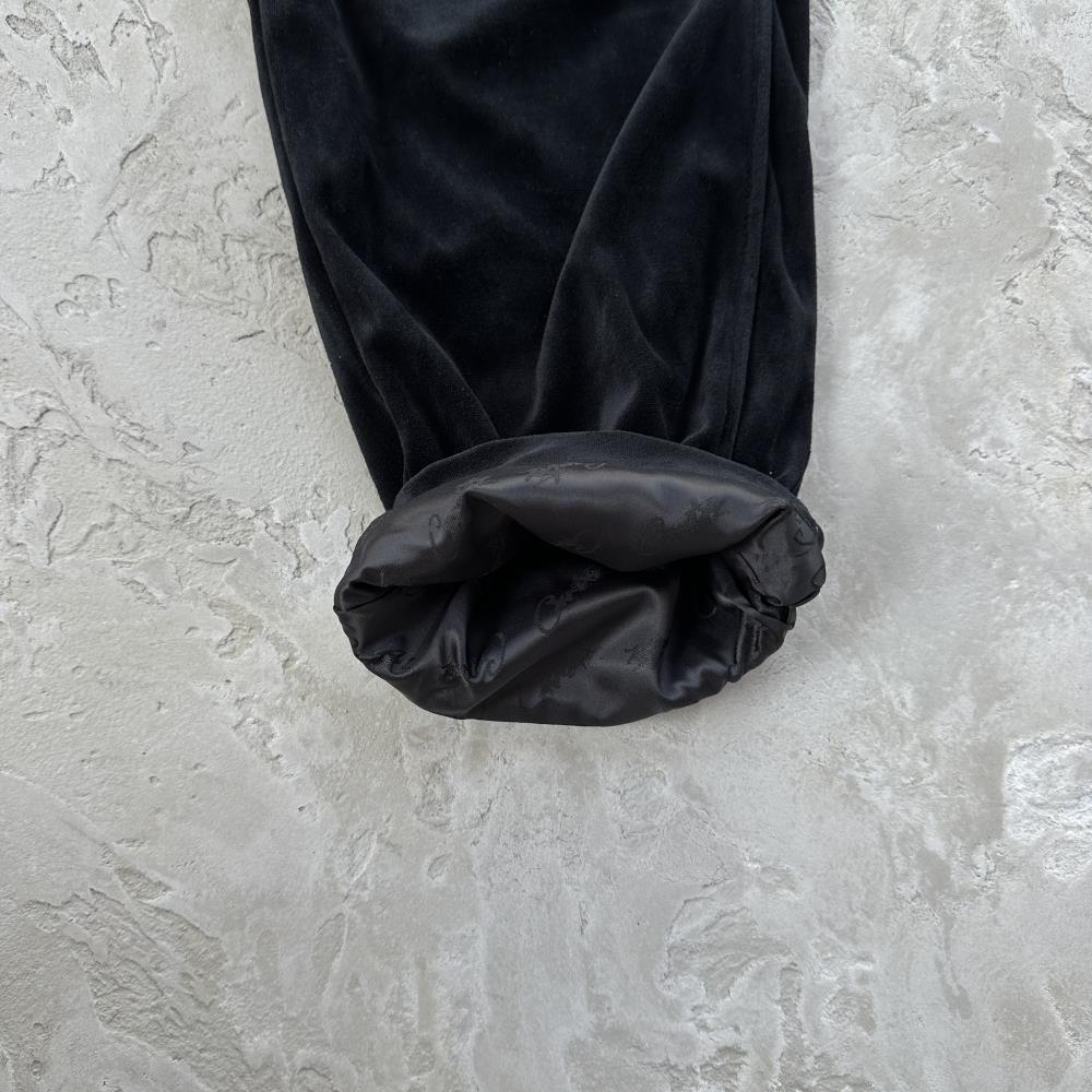 Velvet Track Set - black black
