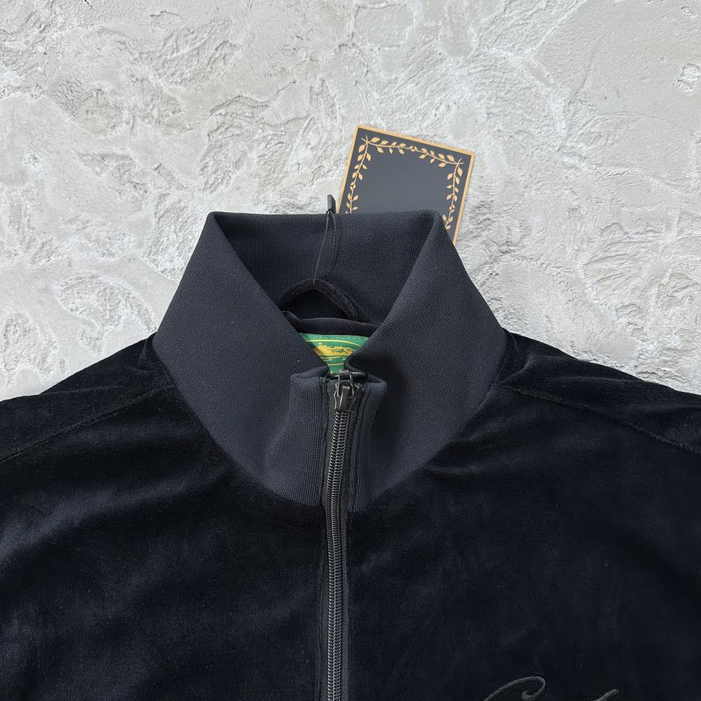 Velvet Track Set - black black