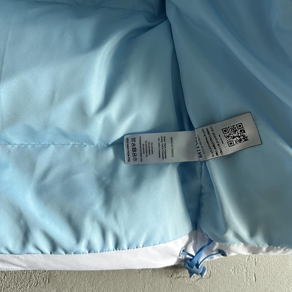 Decoded 2.0 Hooded Puffer Cashmere Blue Gradient Jacket
