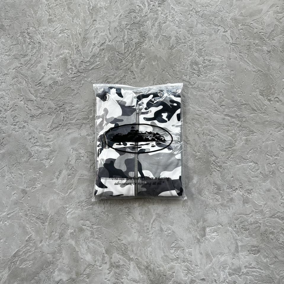 ISLAND PUFF PRINT ZIP SET-ARCTIC CAMO
