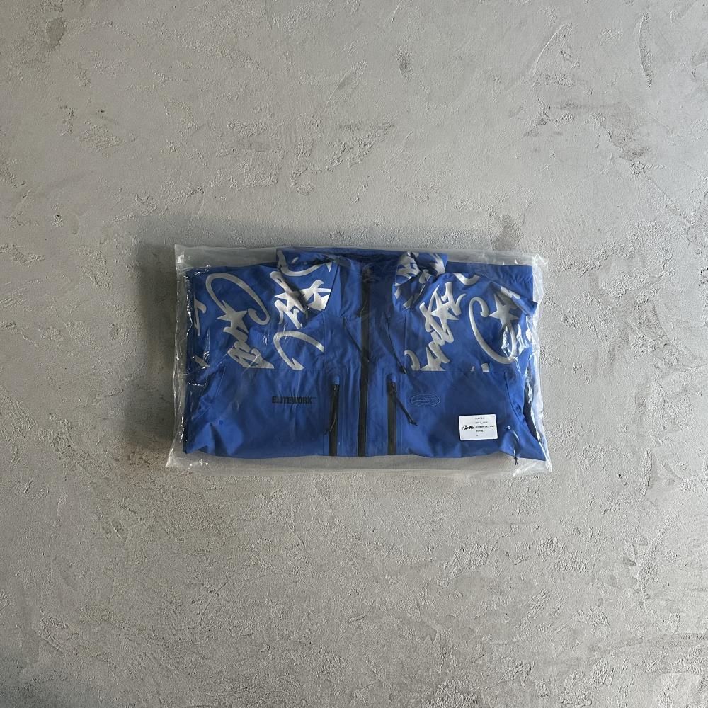 elitework shell jacket-blue