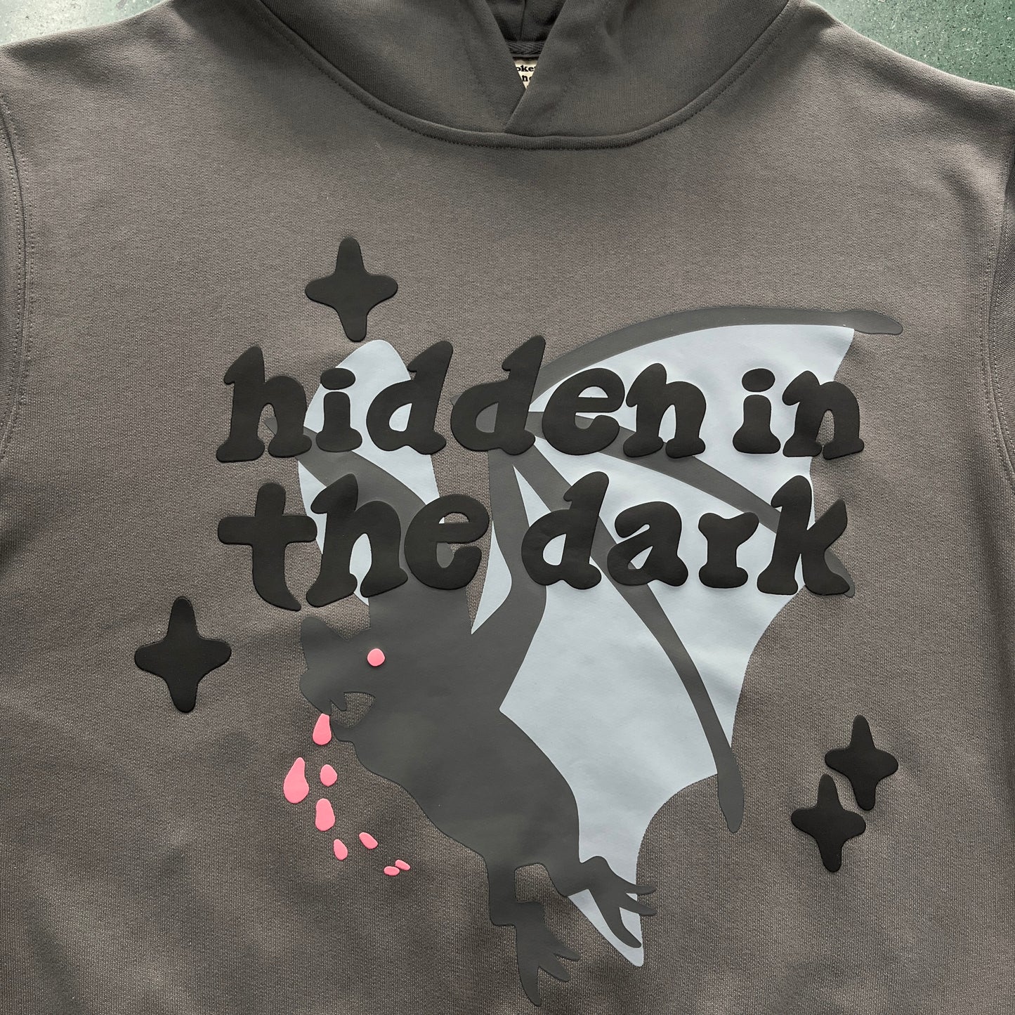 BPM hidden in the dark hoodie