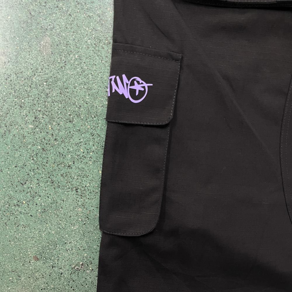 Black Graff Cargos (Purple Logo) Minus Two