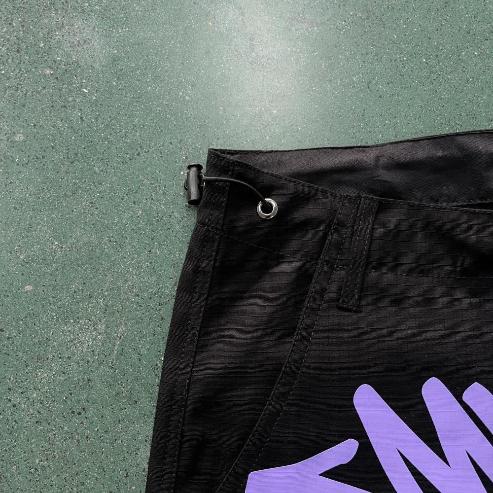 Black Graff Cargos (Purple Logo) Minus Two