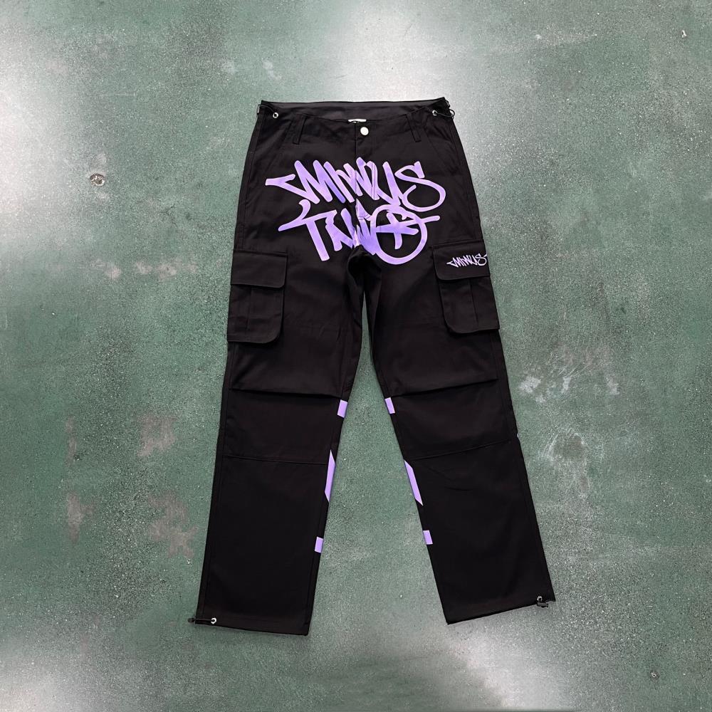 Black Graff Cargos (Purple Logo) Minus Two