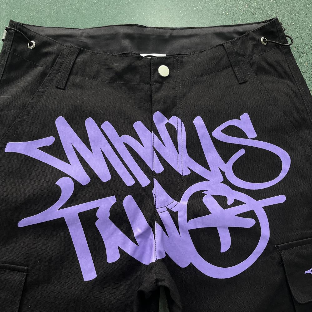 Black Graff Cargos (Purple Logo) Minus Two