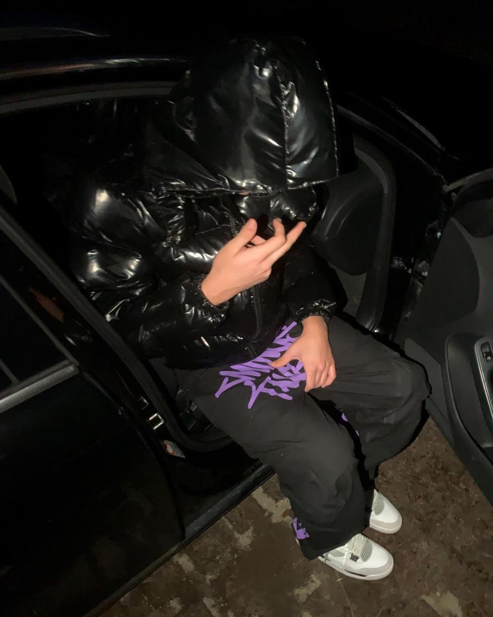 Black Graff Cargos (Purple Logo) Minus Two