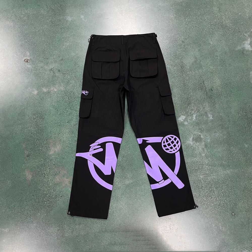 Black Graff Cargos (Purple Logo) Minus Two