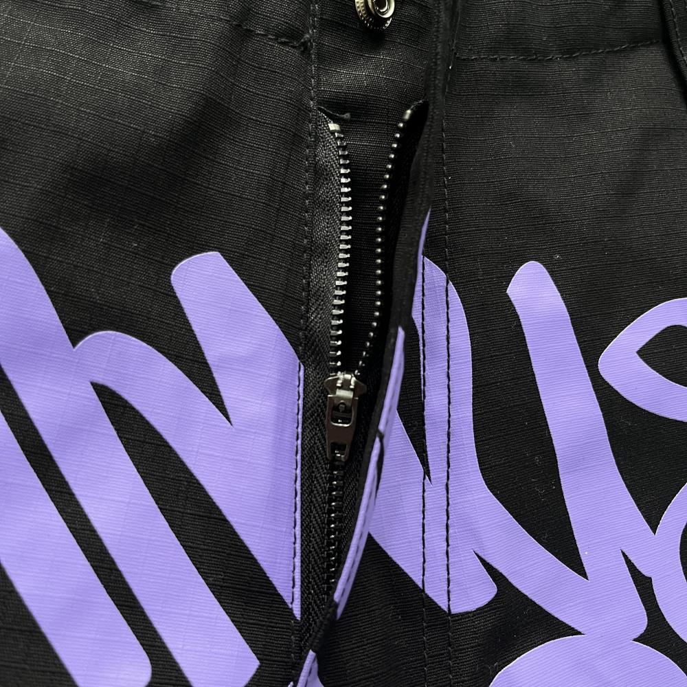 Black Graff Cargos (Purple Logo) Minus Two