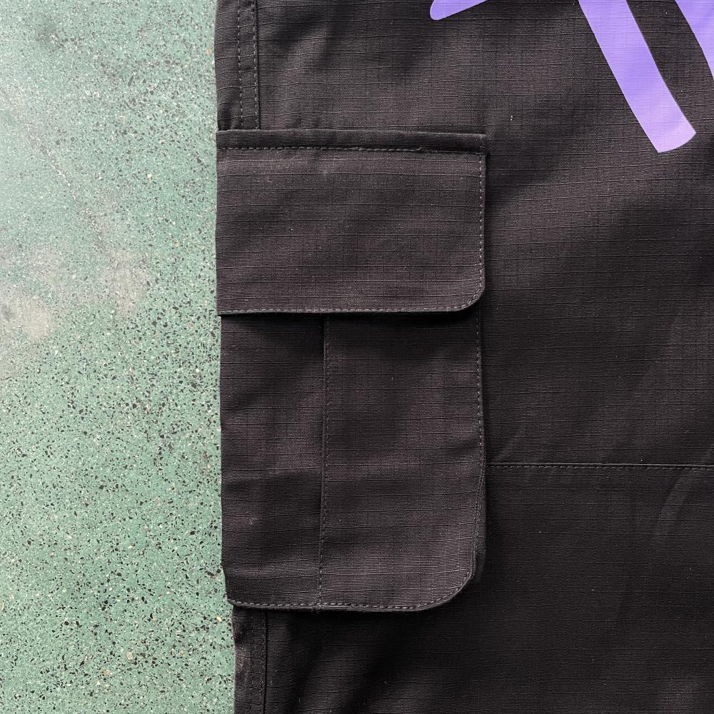Black Graff Cargos (Purple Logo) Minus Two