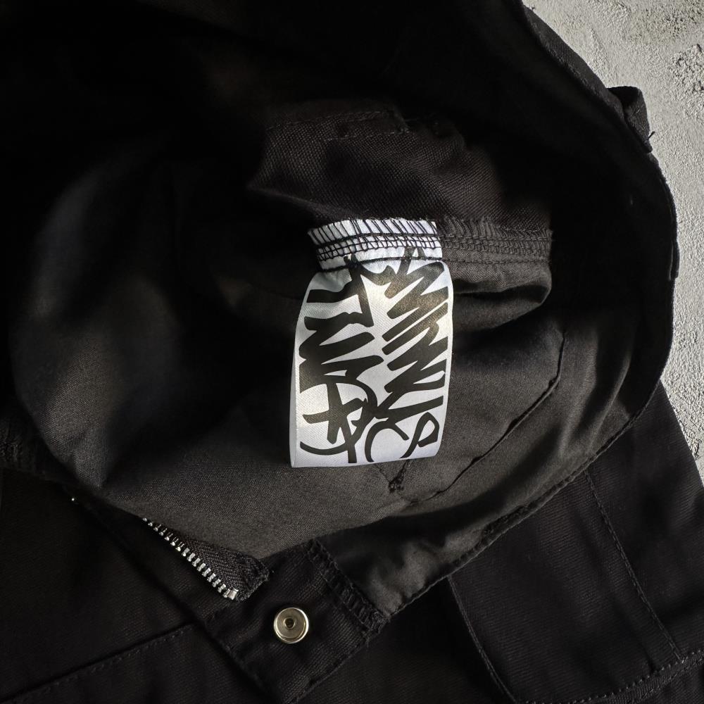 Black Graff Cargos (Sequin Logo)