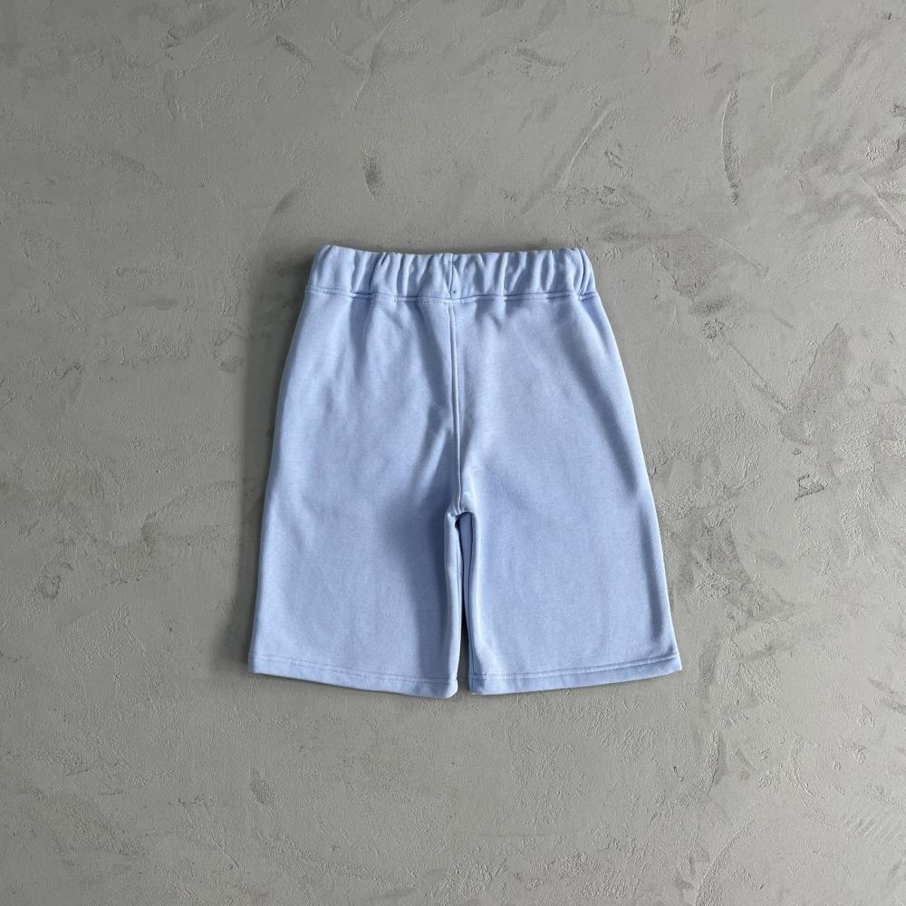 CHENILLE DECODED SHORT SET-CASHMERE BLUE DAZZLING BLUE