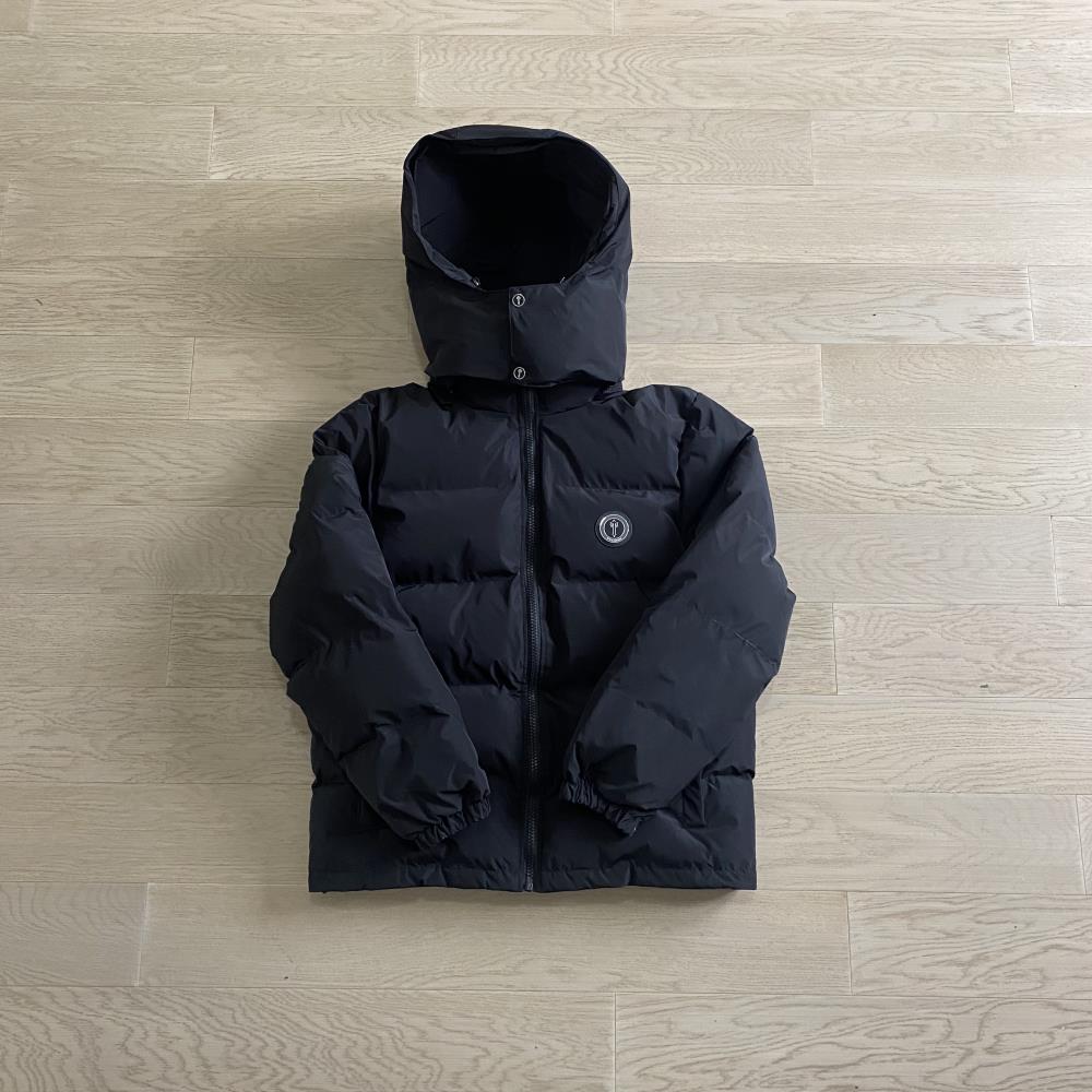 Dark Metal Buckle Irongate Jacket Detachable Hood
