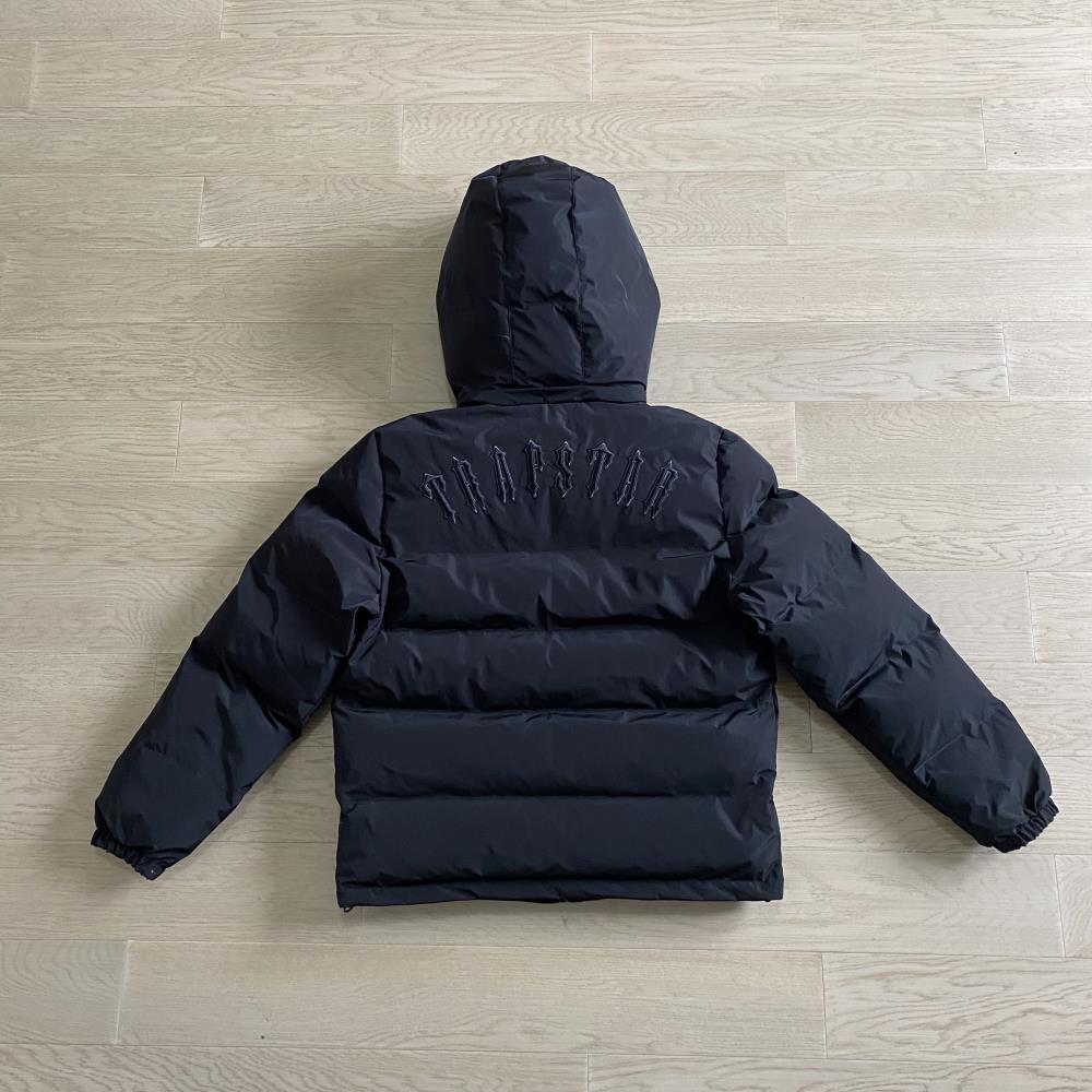 Dark Metal Buckle Irongate Jacket Detachable Hood