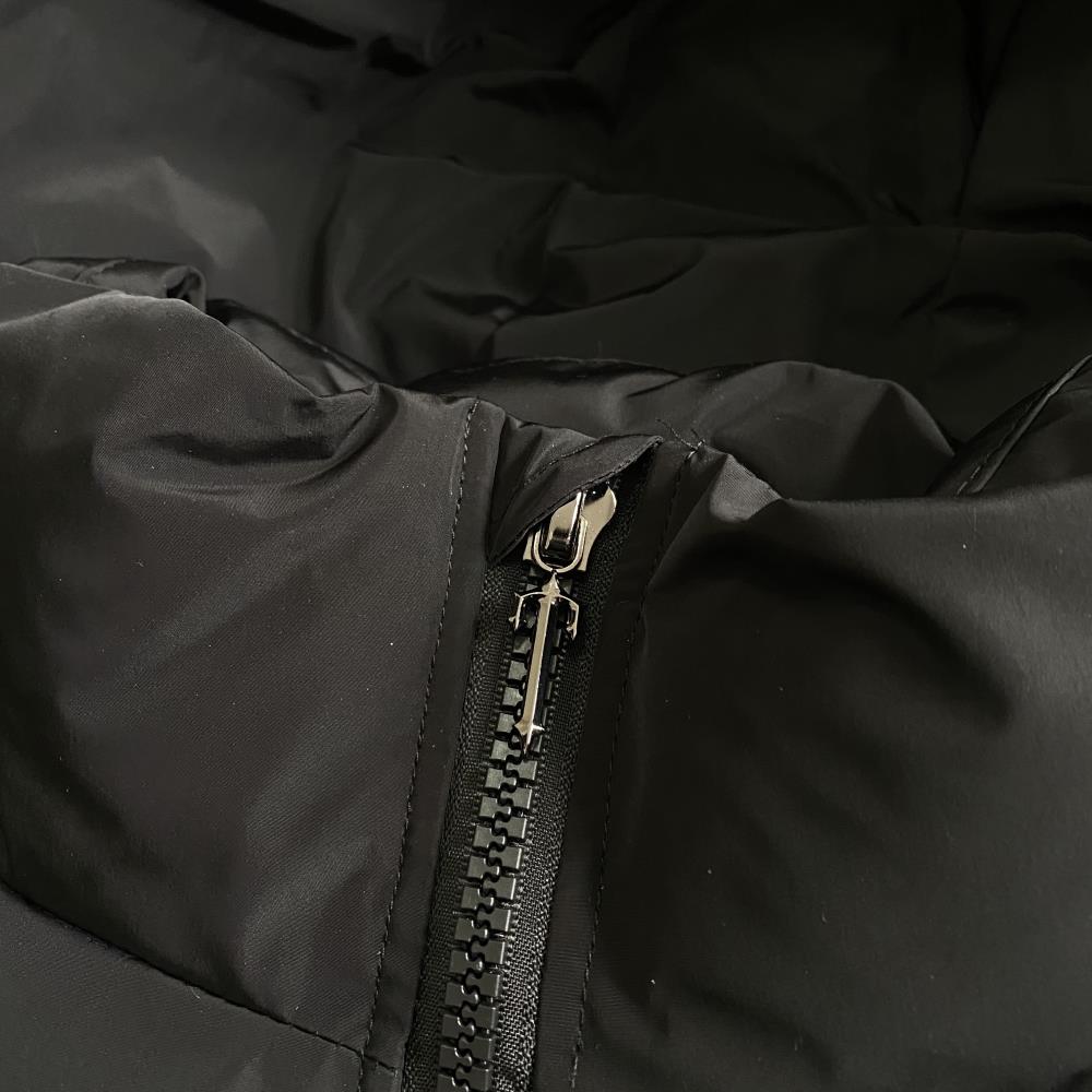 Dark Metal Buckle Irongate Jacket Detachable Hood