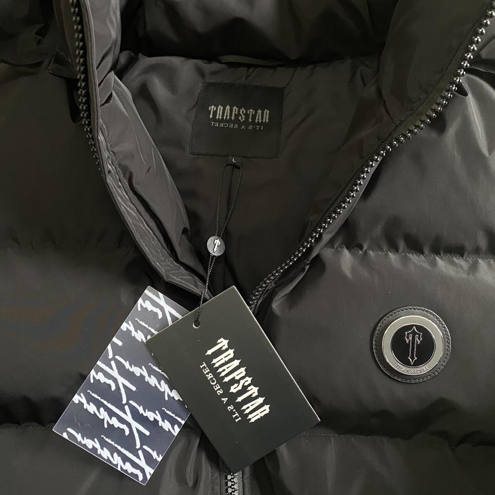Dark Metal Buckle Irongate Jacket Detachable Hood