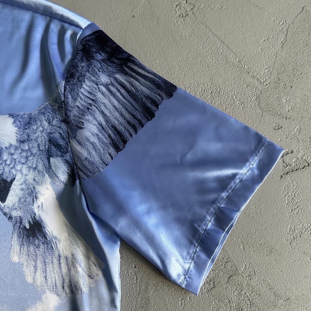 Eagle Shirt Set-bule white