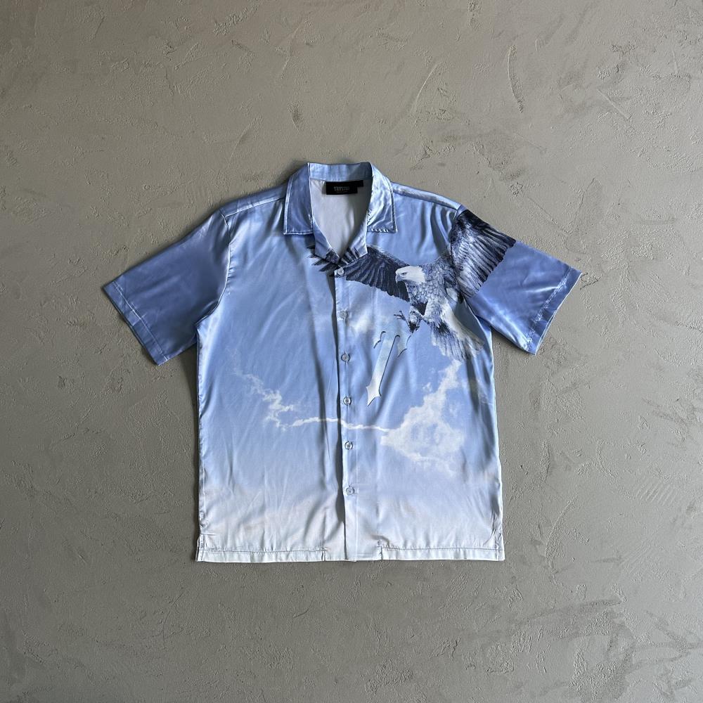 Eagle Shirt Set-bule white