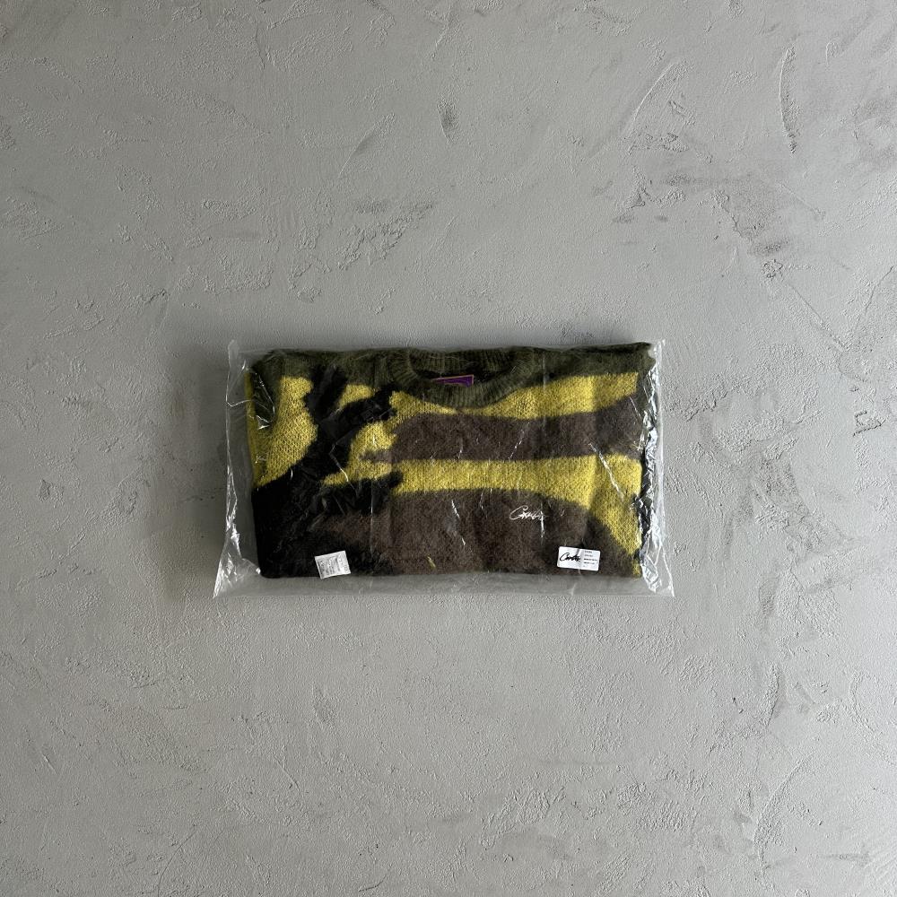 Mohair Camo Knitted Jumper