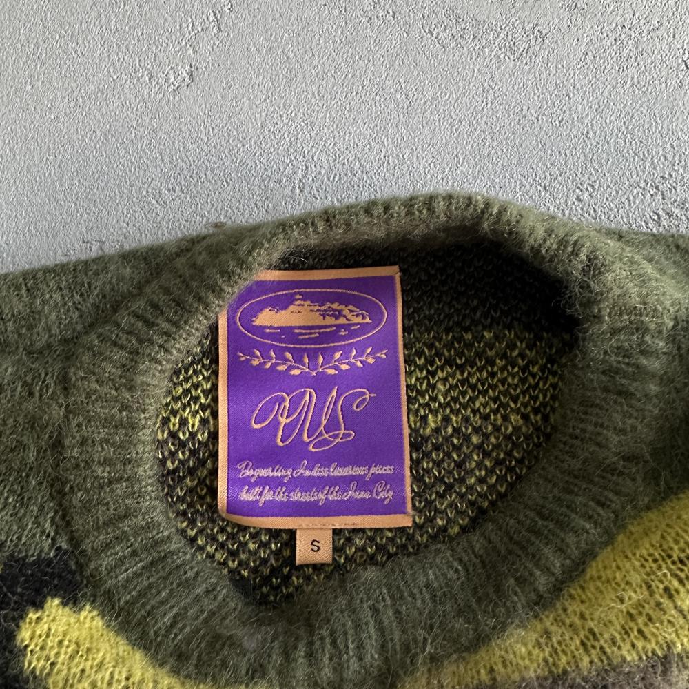 Mohair Camo Knitted Jumper