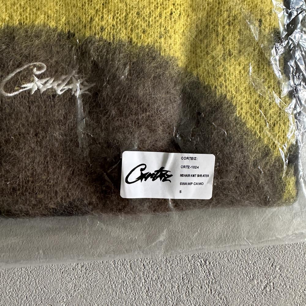 Mohair Camo Knitted Jumper