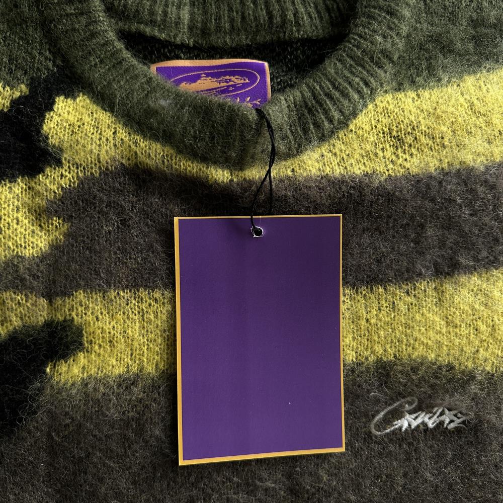 Mohair Camo Knitted Jumper