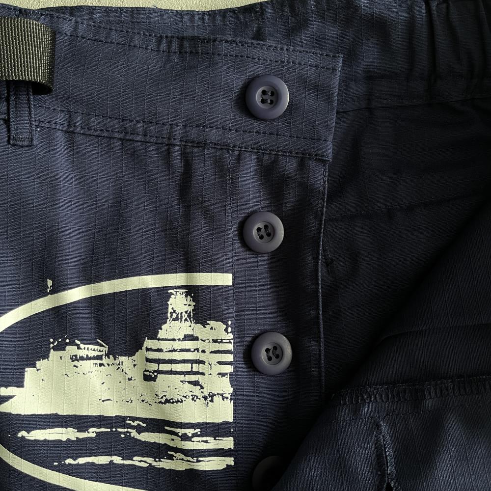 Navy Cargo Shorts