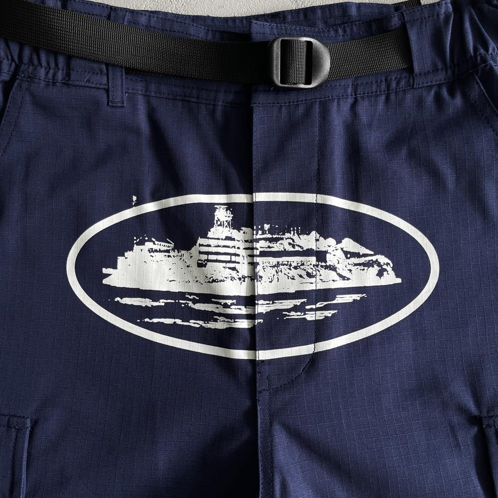 Navy Cargo Shorts