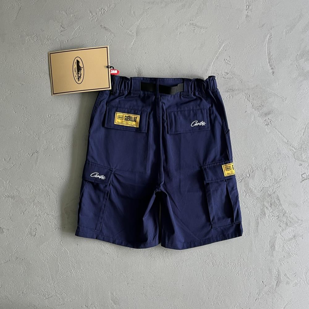 Navy Cargo Shorts