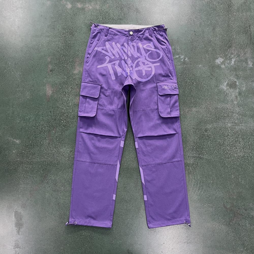 Dusty Blue Graff Cargos