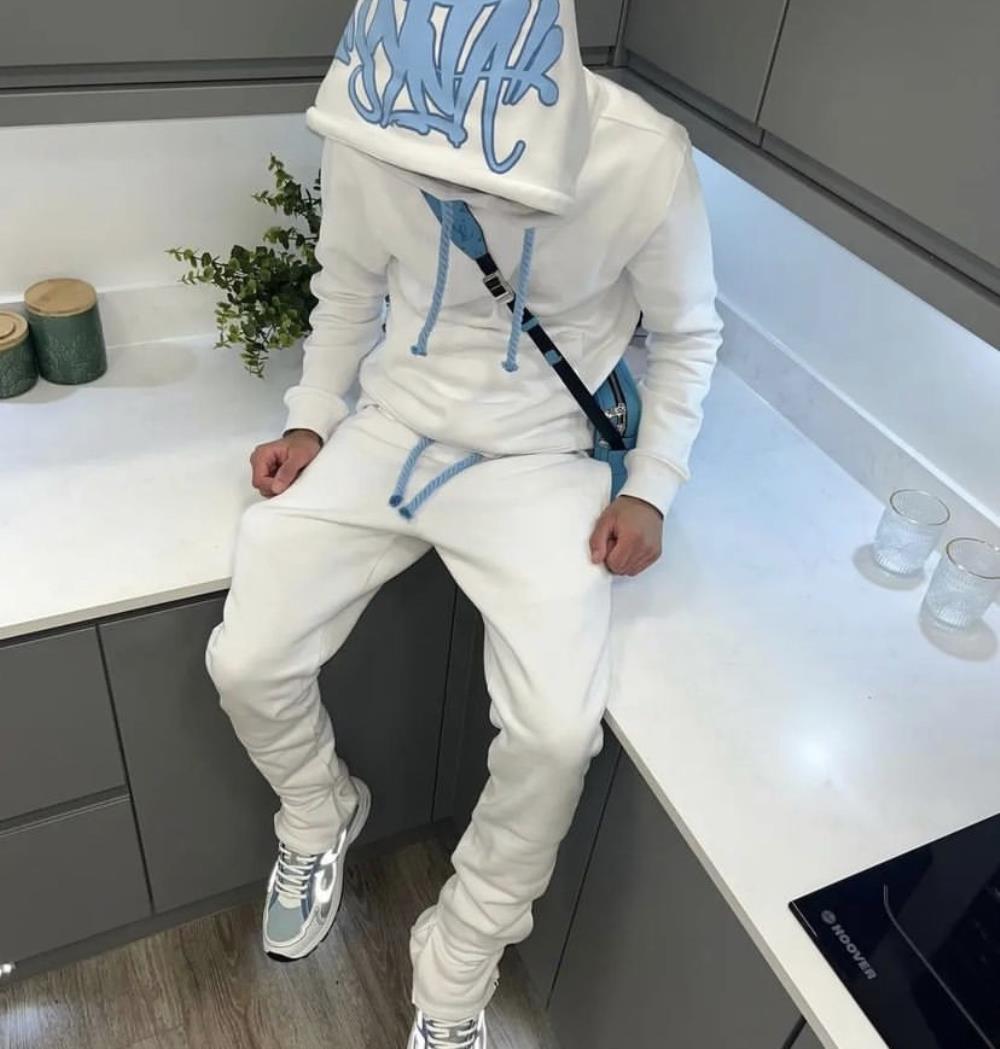 SY TRACKSUIT -white blue