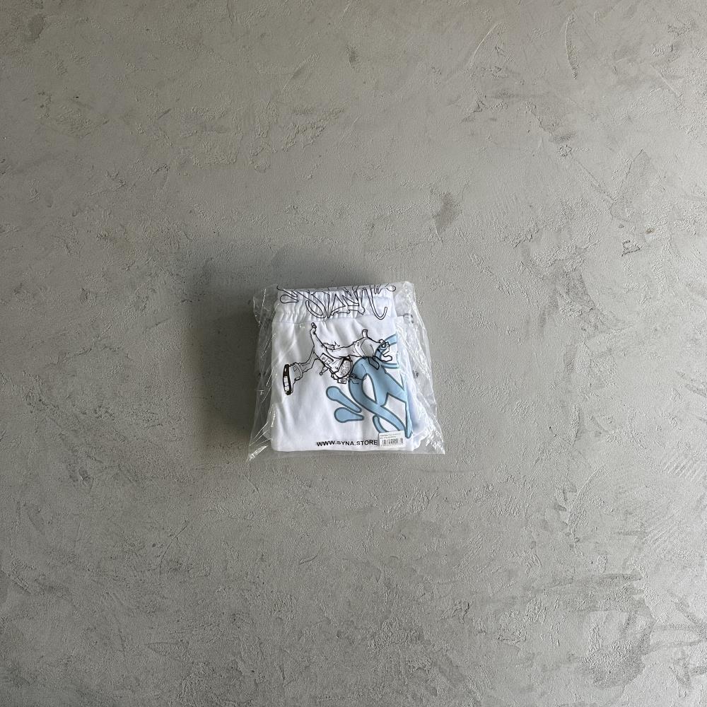 SY TRACKSUIT -white blue