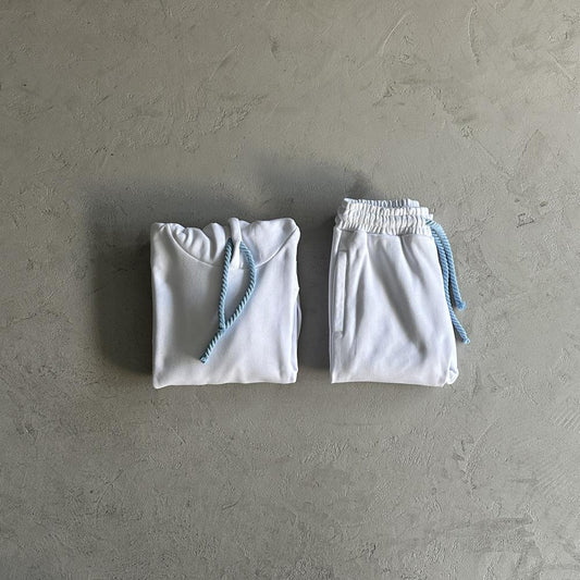 SY TRACKSUIT -white blue
