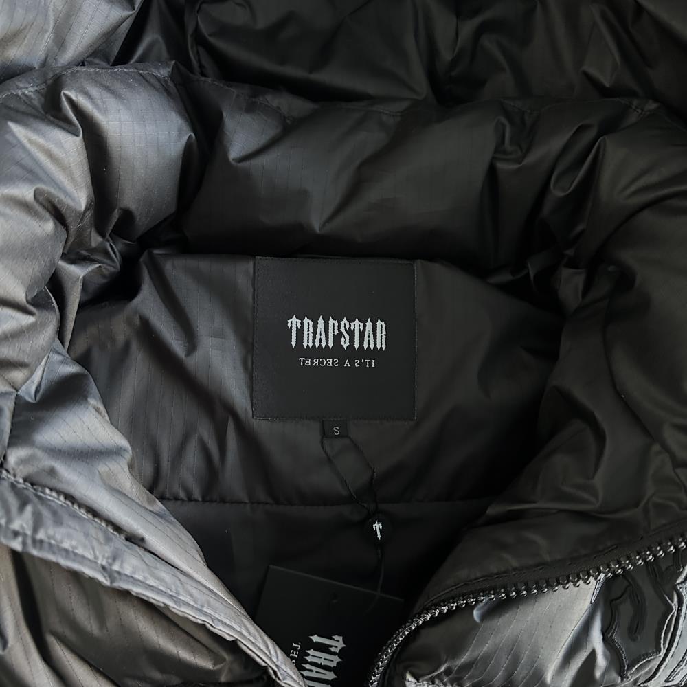 Shooters Detachable Hooded Puffer jacket-triple black
