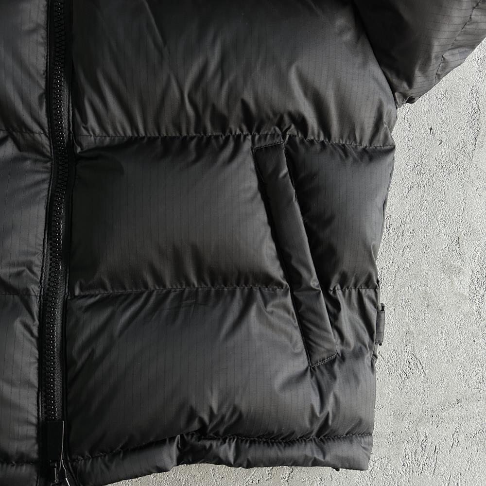 Shooters Detachable Hooded Puffer jacket-triple black