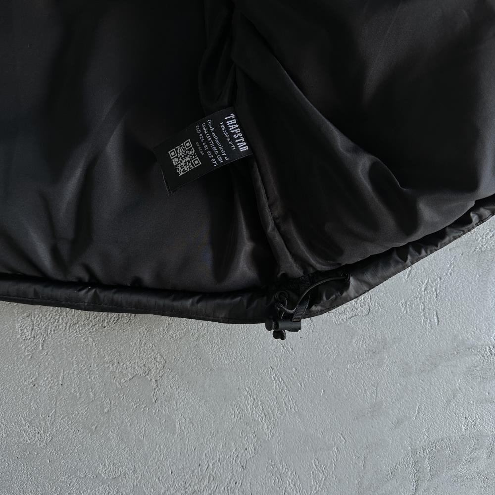 Shooters Detachable Hooded Puffer jacket-triple black