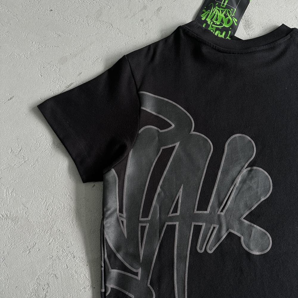 Syna Men's Black T-shirt