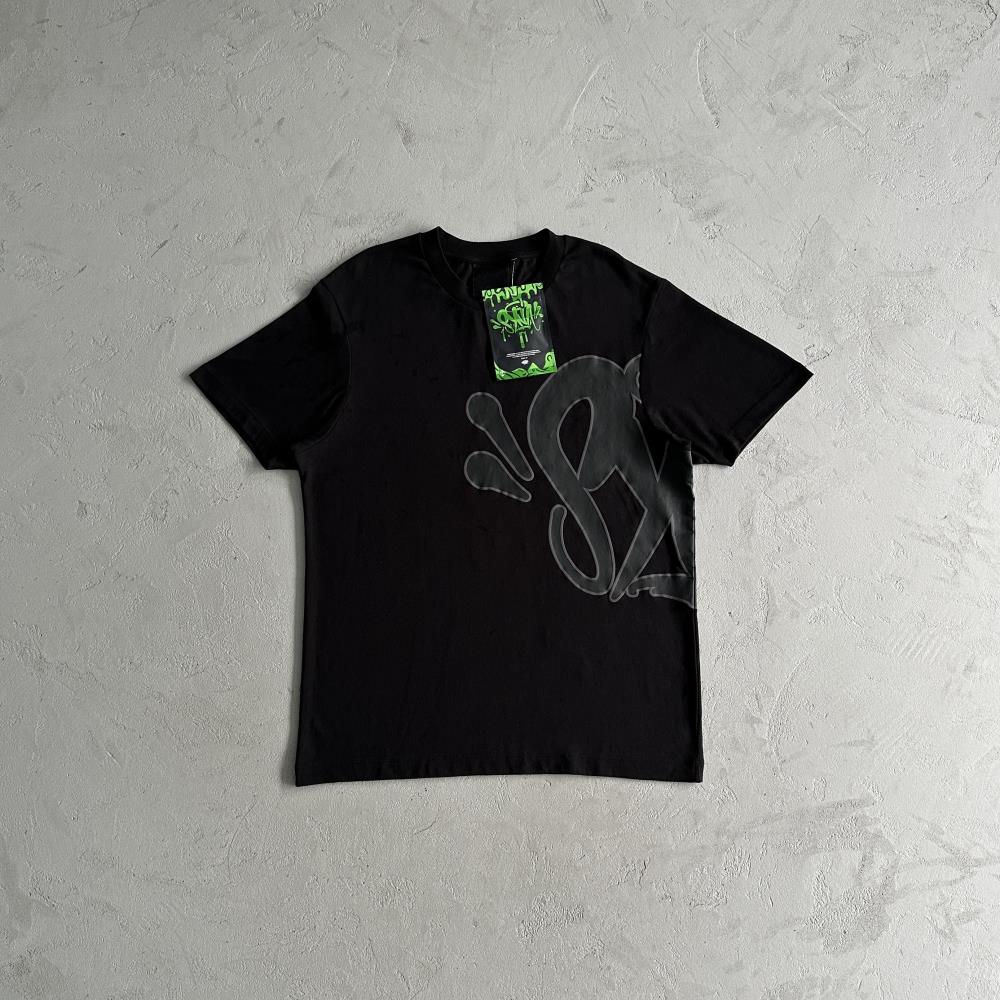 Syna Men's Black T-shirt