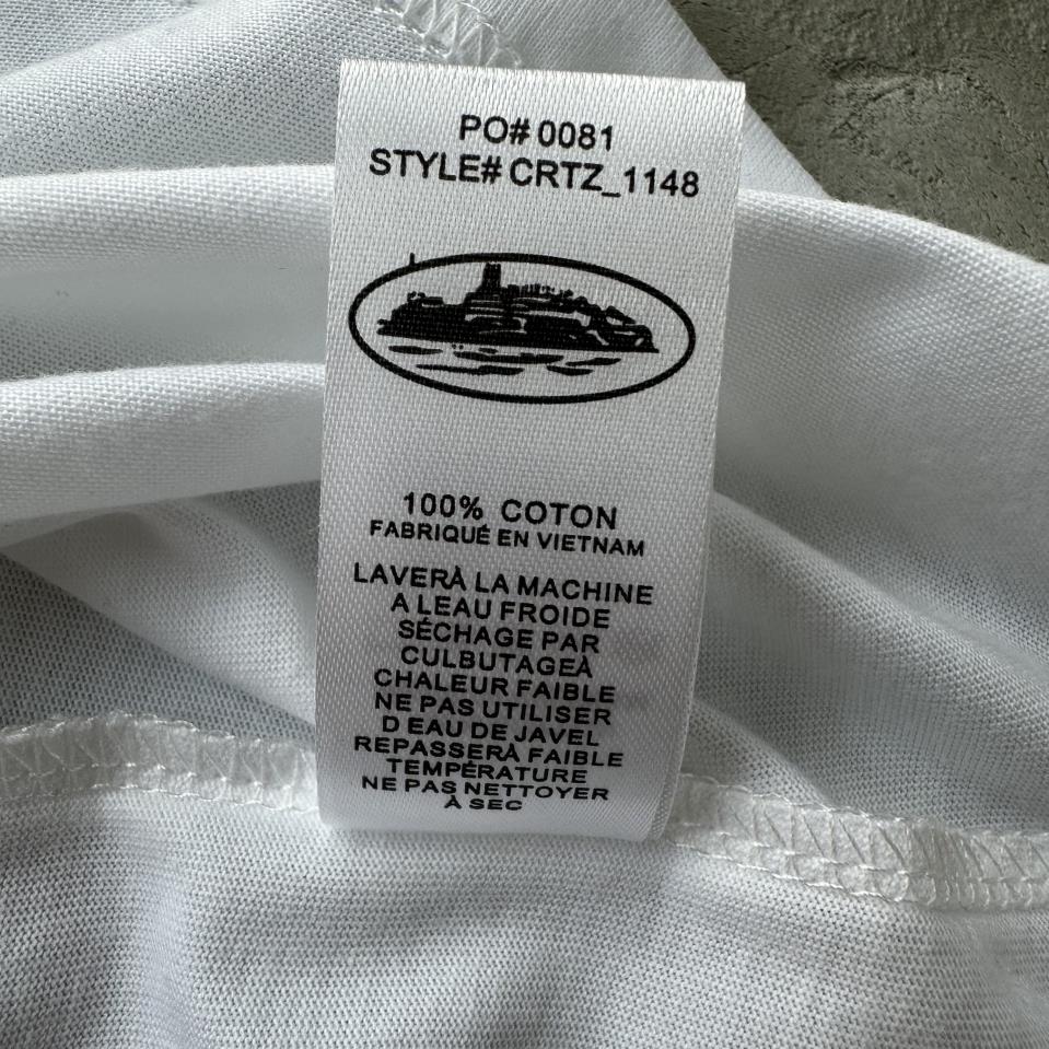 Cort Stamp Tee White