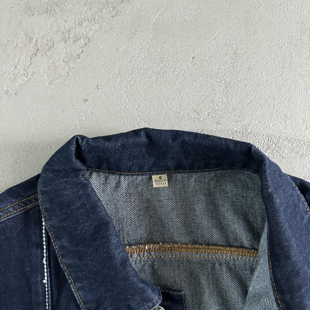 c-star denim jacket-dark wash