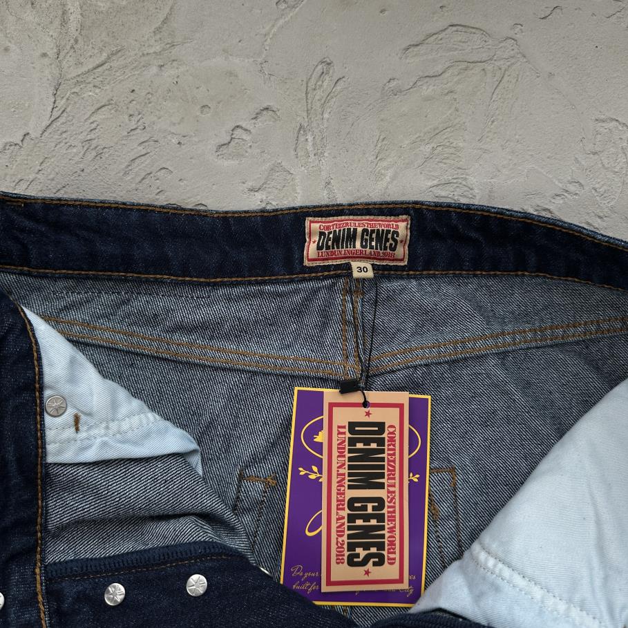 TYPE I FRAYED DENIM PANTS
