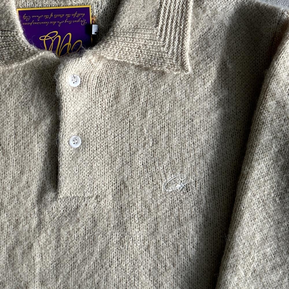 morehairfuzzy collar sweater-cream