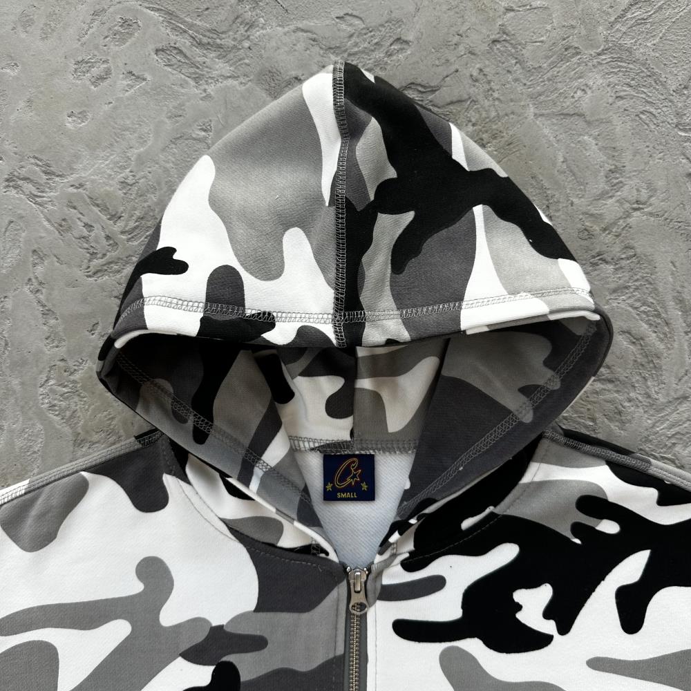ISLAND PUFF PRINT ZIP SET-ARCTIC CAMO