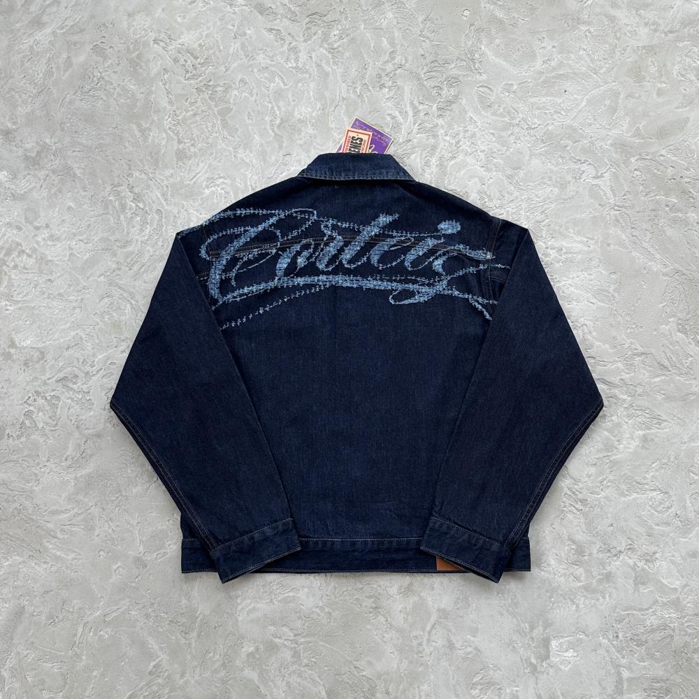 TYPE I FRAYED DENIM JACKET
