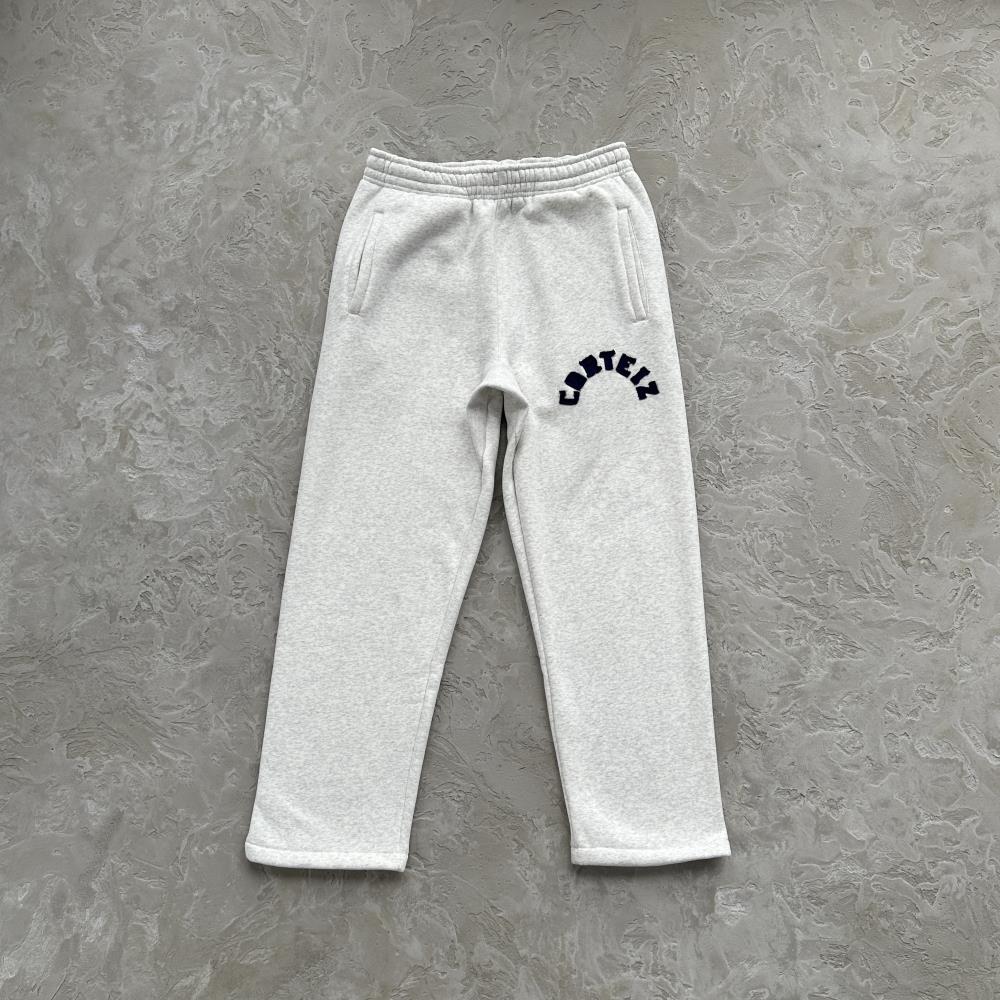 college arch open hem set white